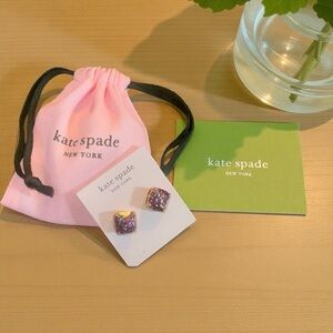 Kate Spade Multicolor Glitter Earrings